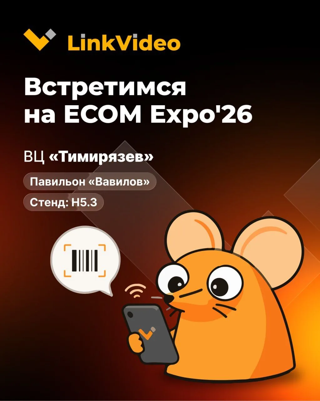 😎 LinkVideo на ECOM Expo'26