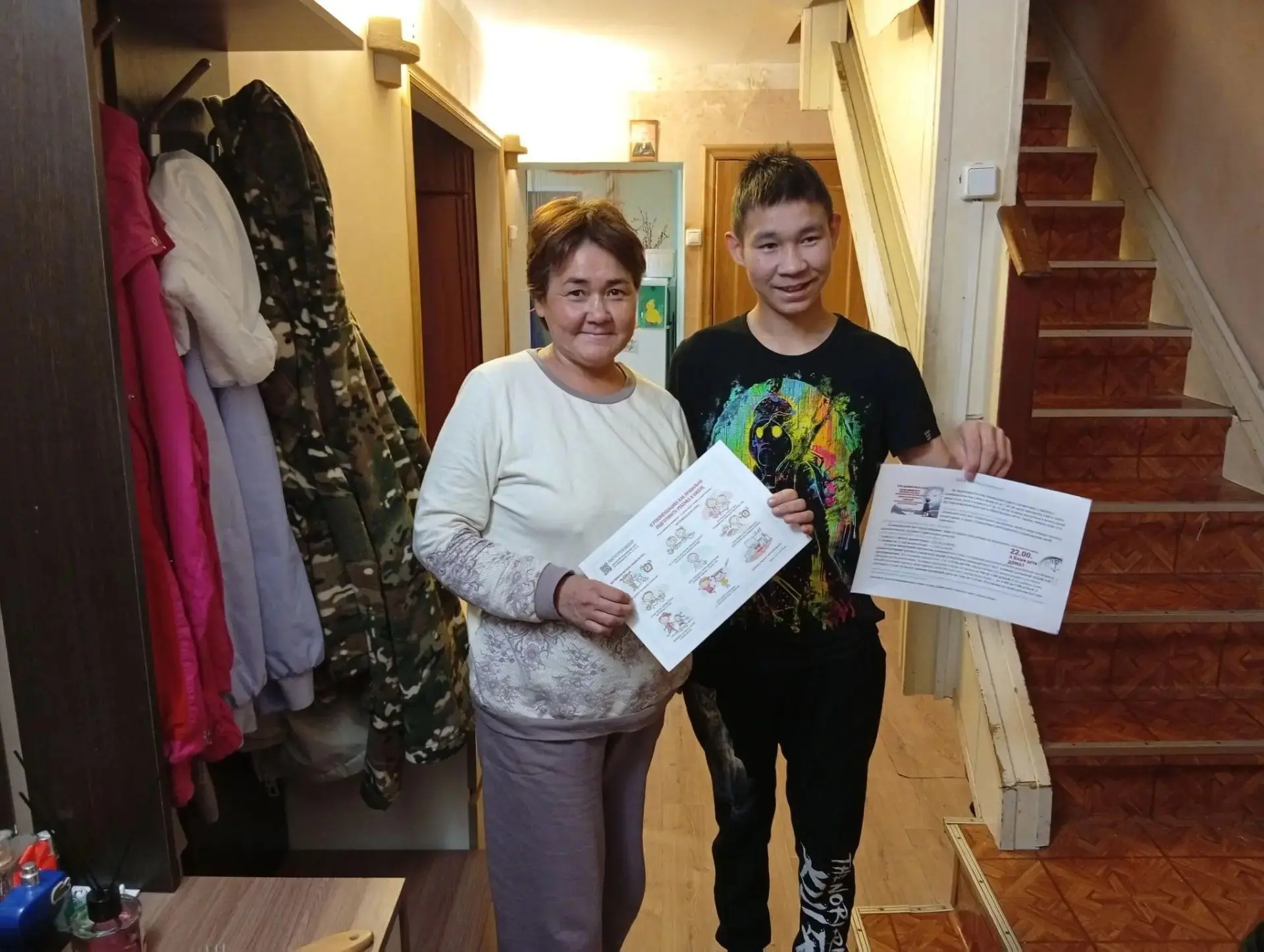 🎒 Профилактический рейд «Подготовка детей к школе» и «Комендантский час»