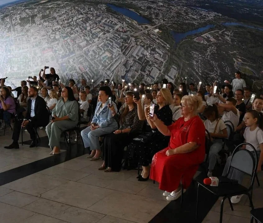 Наши ребята посетили открытие детского культурно-просветительского центра «Кулиса» в ст...