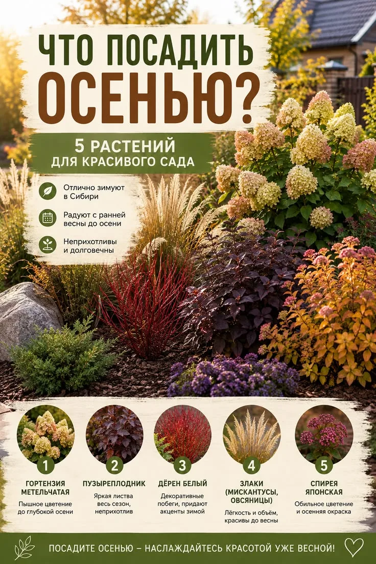 Что посадить ОСЕНЬЮ 🍁 🌿☘️