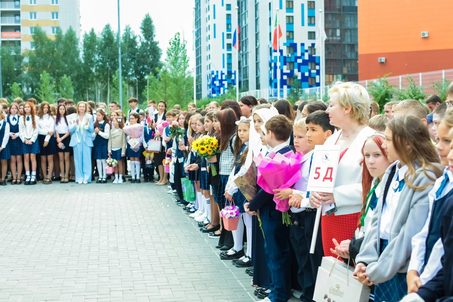🔔В лицее прошли торжественные линейки для учеников 2-4 и 5-10 классов