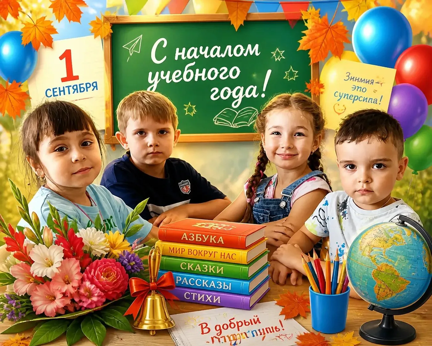 🎉 Поздравляем с началом нового учебного года! 🎉