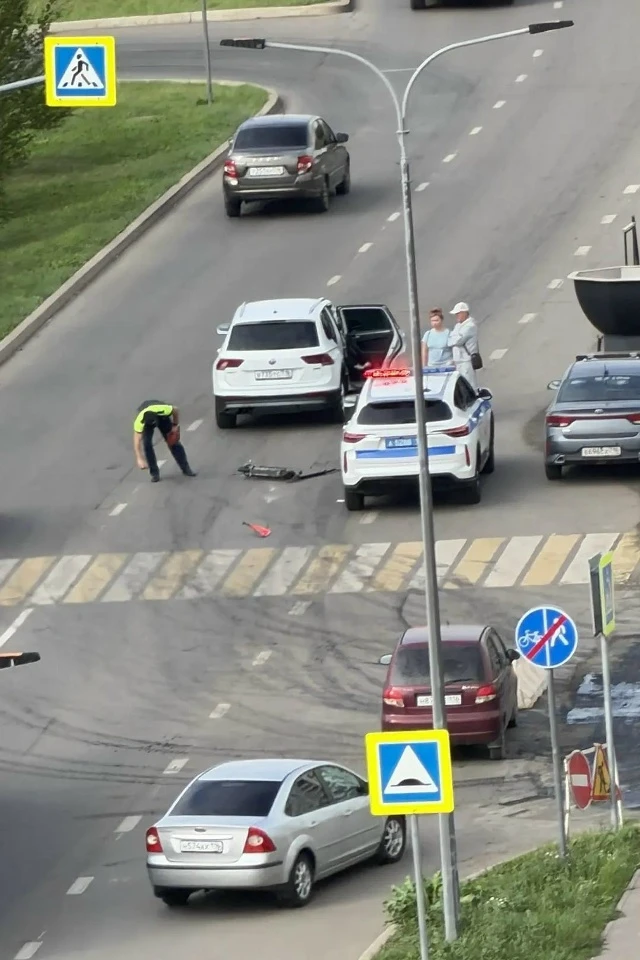 Сбили электросамокатчика на Раскольникова