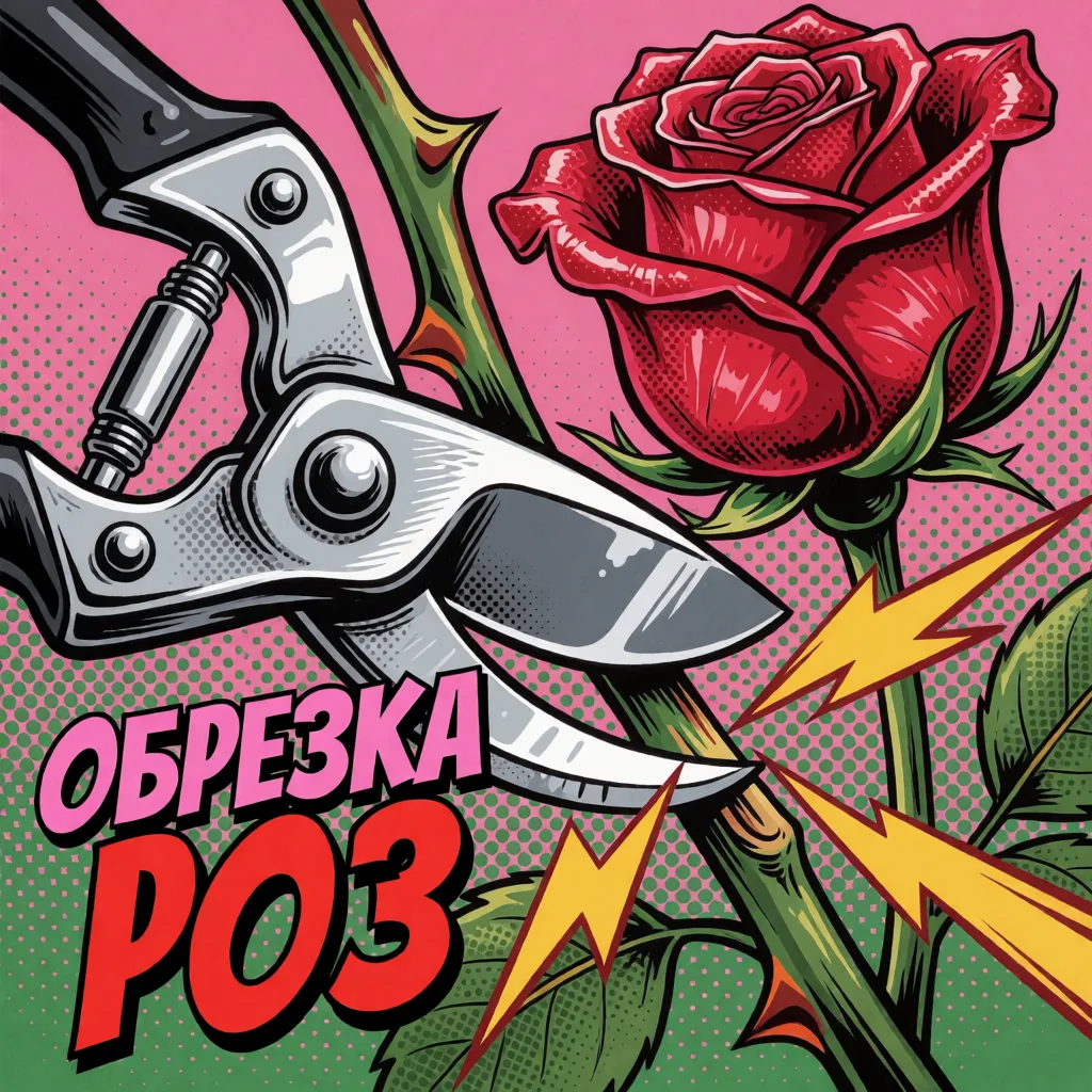 ТЕХНИКА ОБРЕЗКИ РОЗ🌹