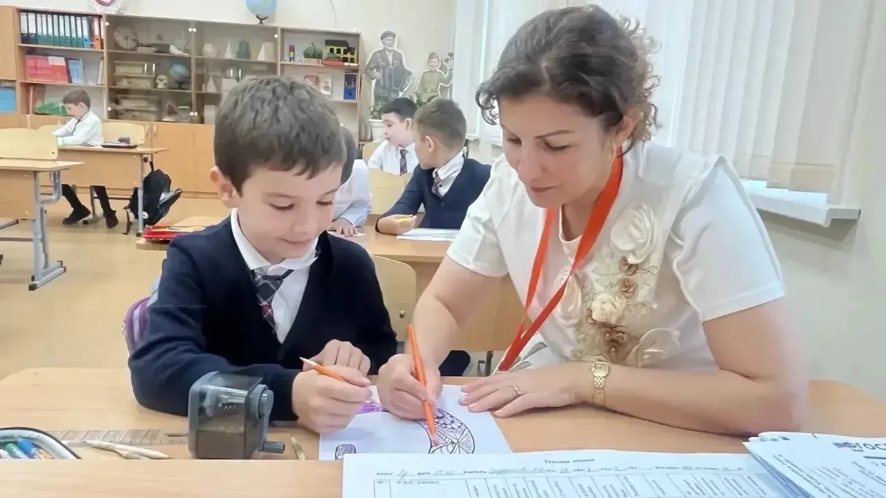 🎨 «Ожившие буквы»  📖 В преддверии Дня славянской письменности в 1Д классе Лицея №1 прошло необычное 