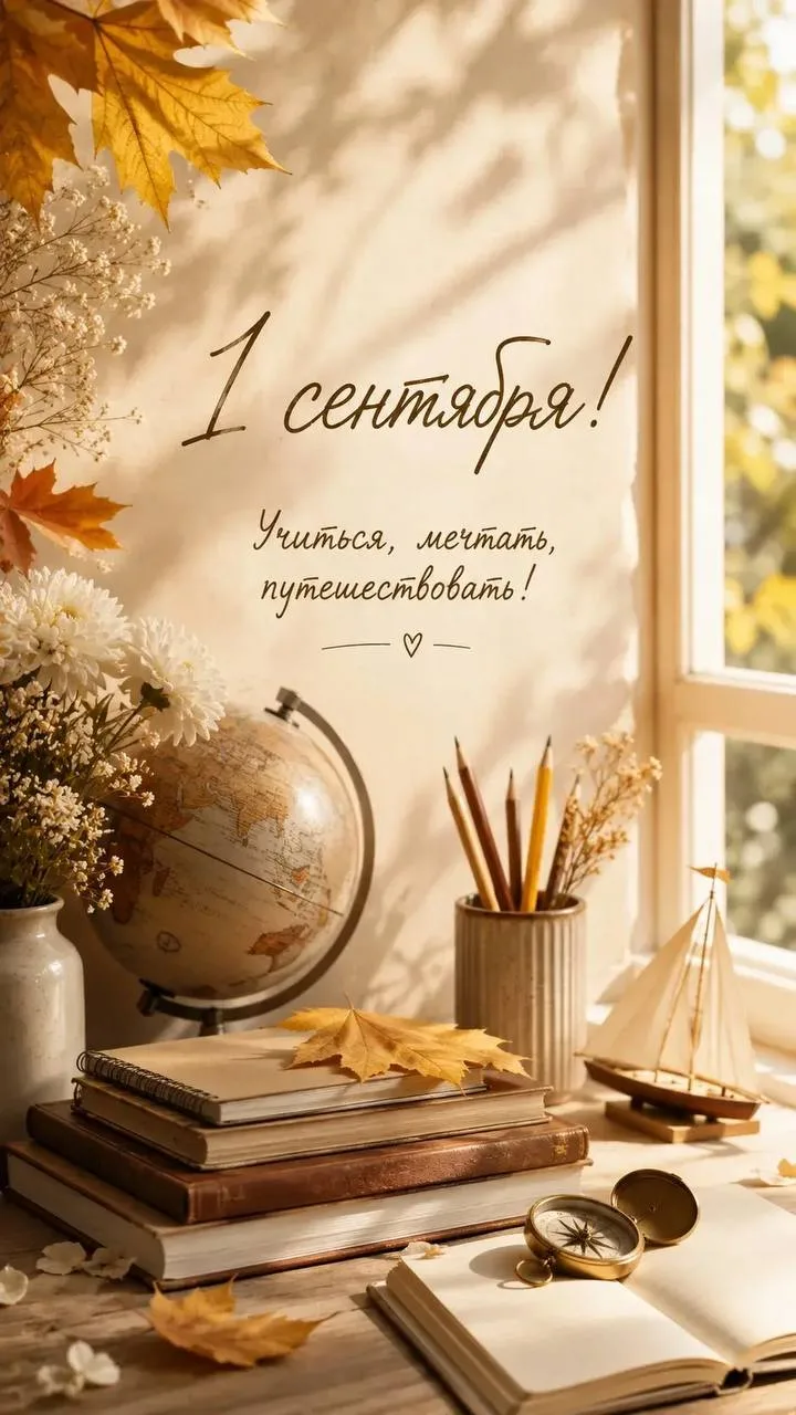 С 1 сентября! 📚✨