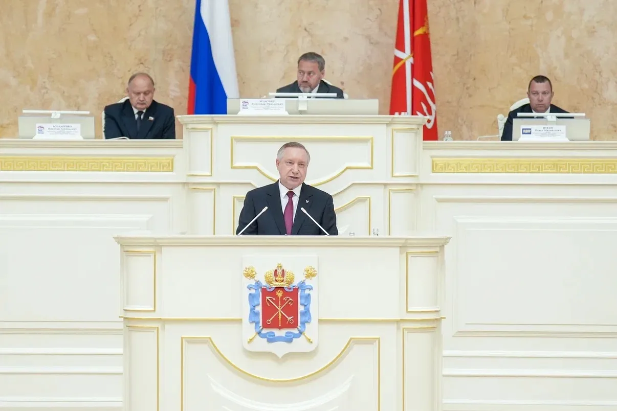 Сегодня Губернатор Санкт-Петербурга Александр Беглов представил депутатам Законодательн...