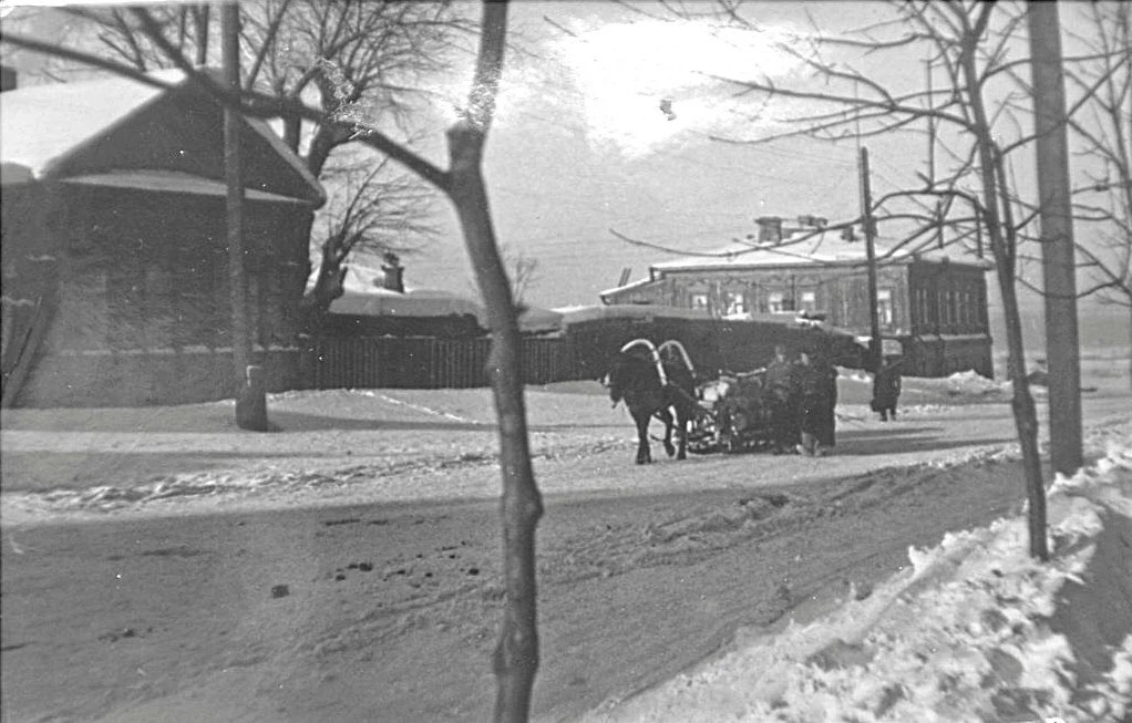 Улица Осинская. г.Пермь. 1950-60-е гг.
