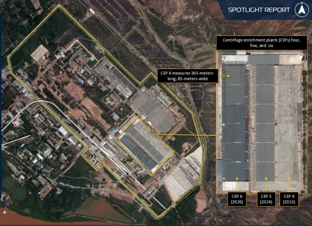 ☢️Китай наращивает мощности по обогащению урана