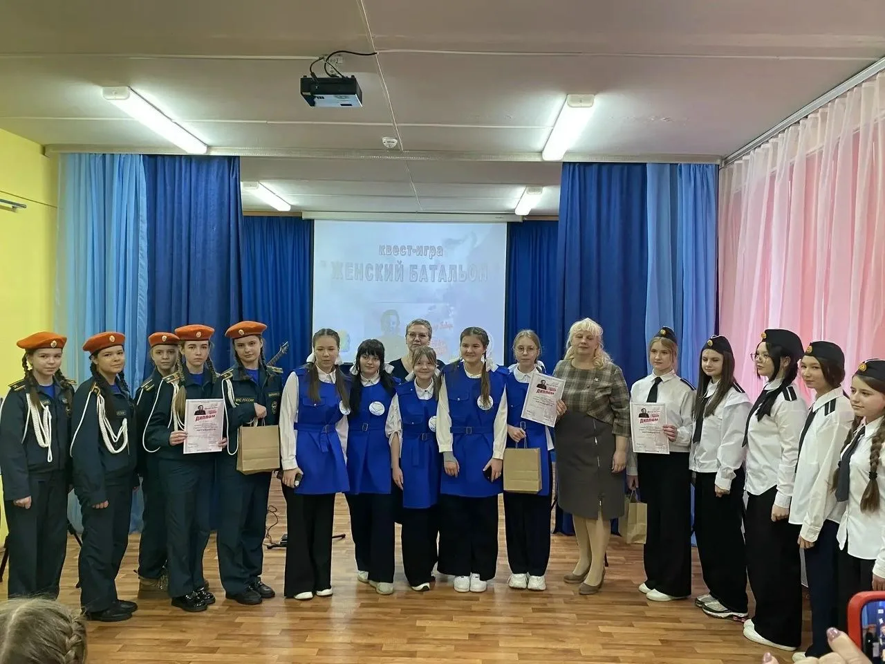 19 февраля состоялась городская квест-игра "Женский батальон", в которой приняли участи...