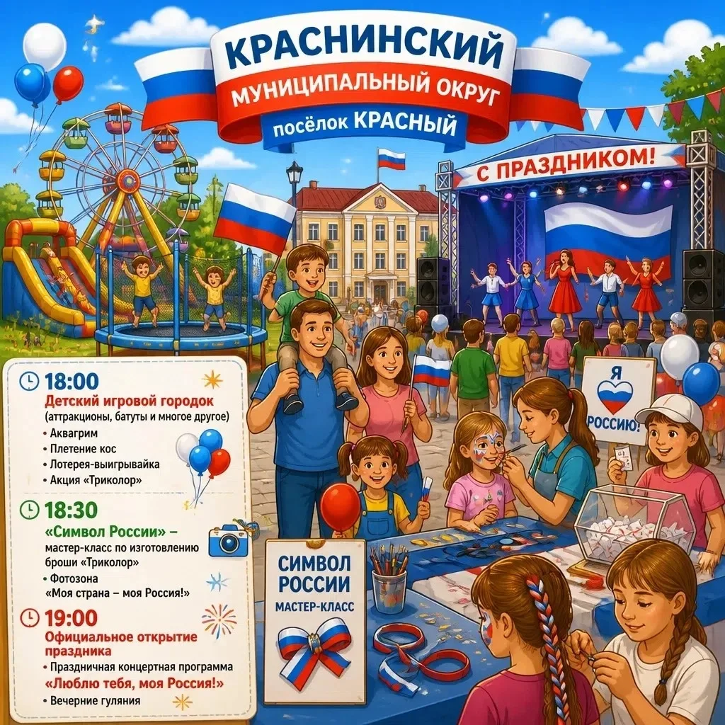 Уважаемые жители и гости Краснинского округа!