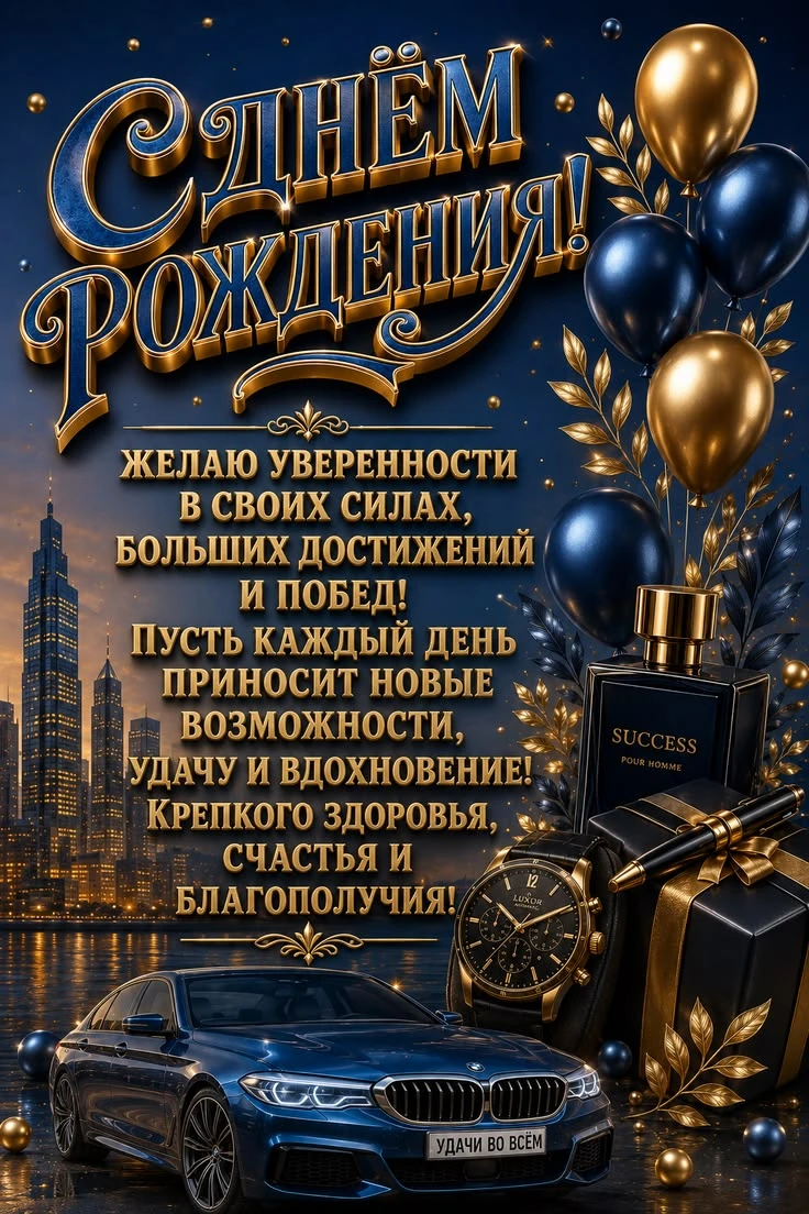 Поздравляем с Днём рождения! 🎂🎁