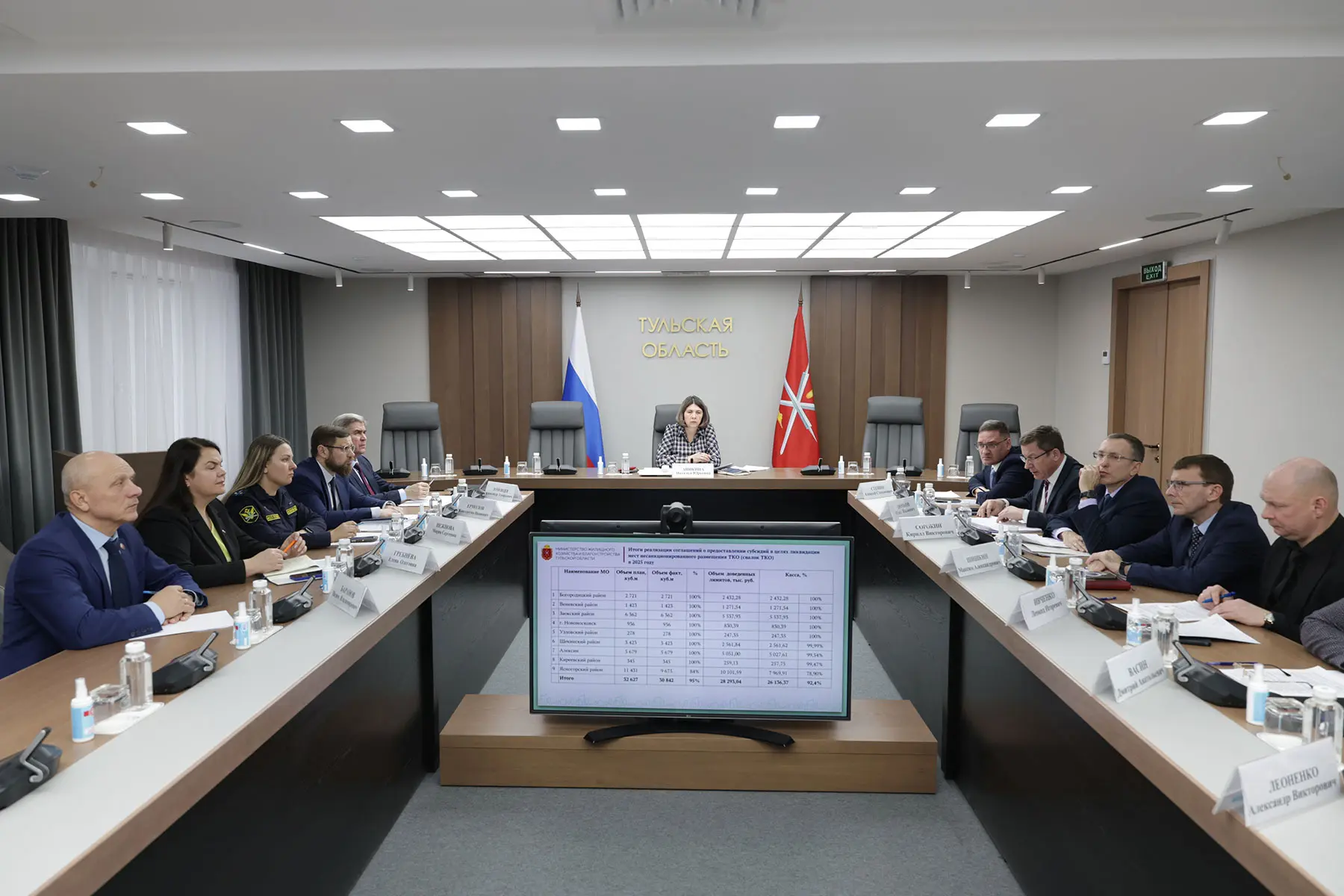 📌По итогам 2025 года Тульская область находится в зеленой зоне по всем блокам в федера...