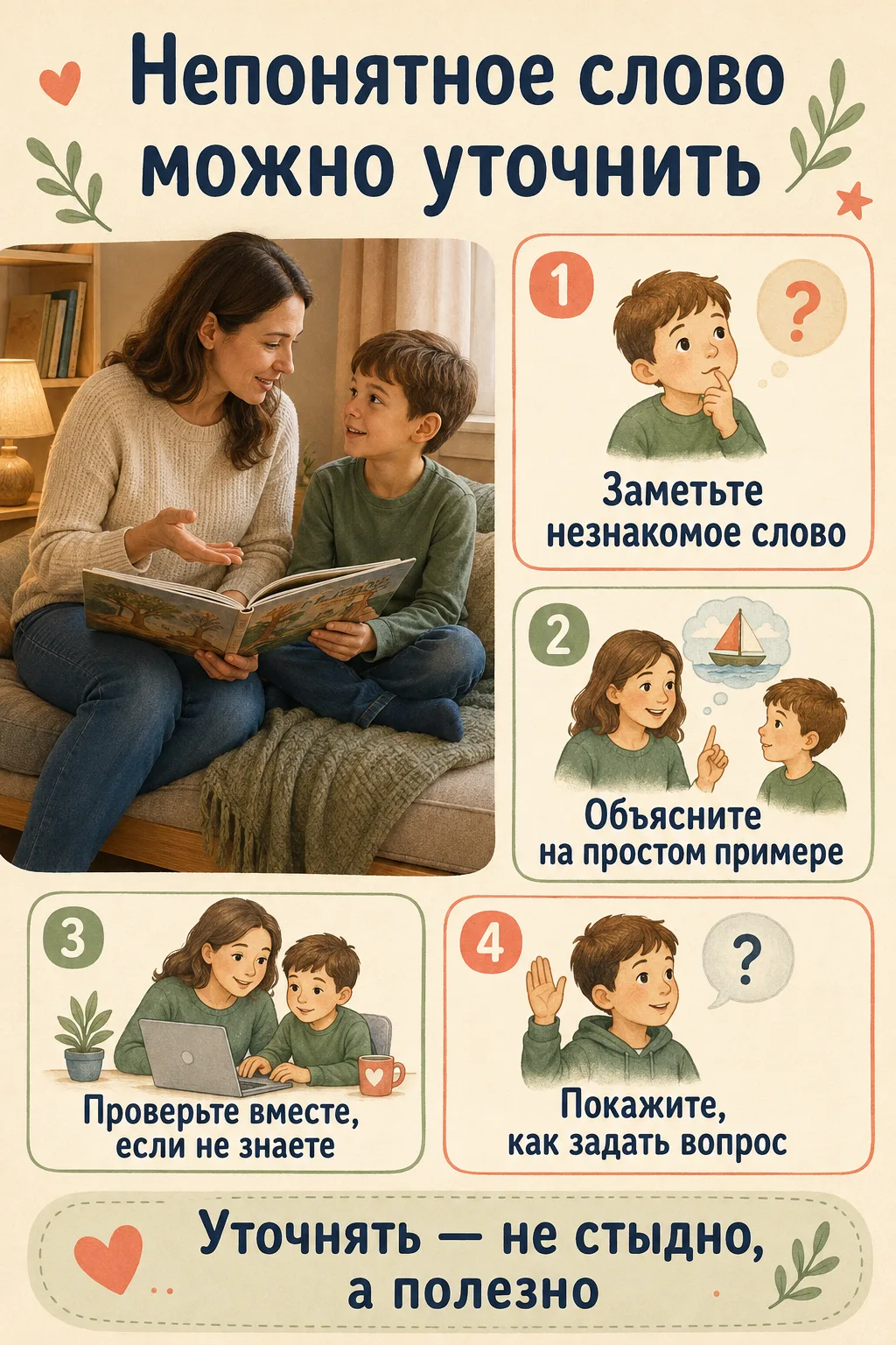 🗣️ Непонятное слово можно уточнить