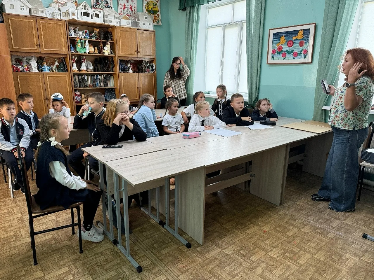 3 сентября в ДШИ с. Амзя в рамках акции «История созидания жизни» для ребят художествен...