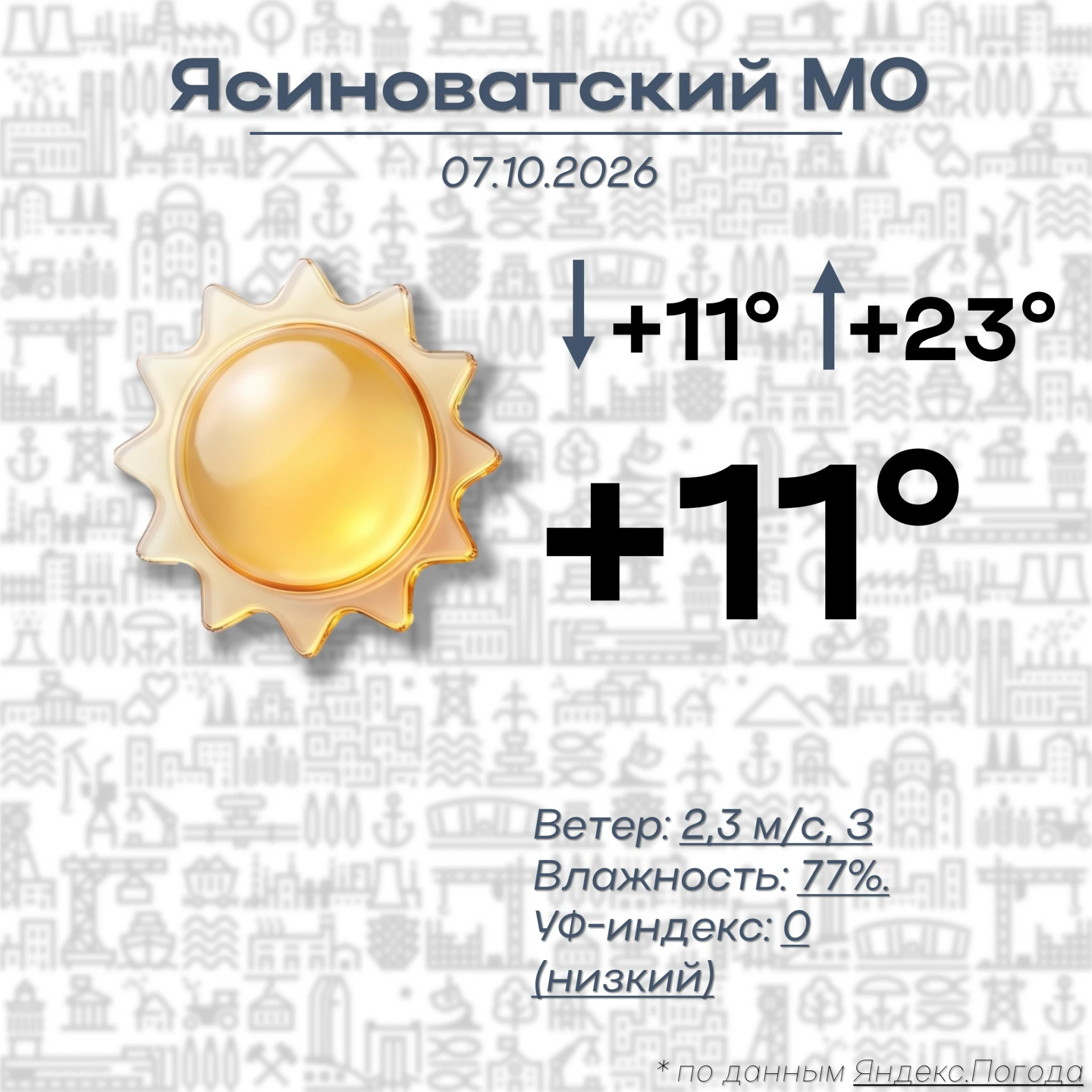 Доброе утро, Ясиноватский муниципальный округ!