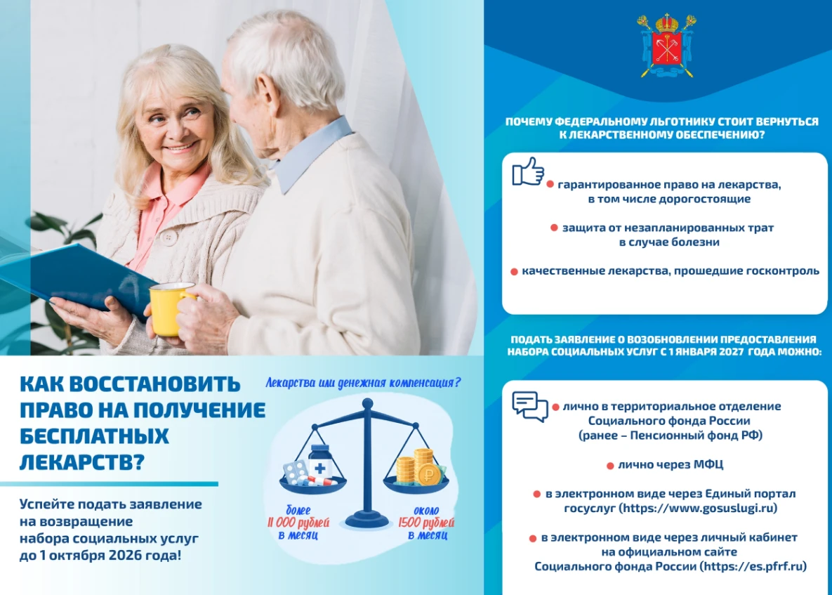 💊 Отказались от льготных лекарств в пользу денежной выплаты?