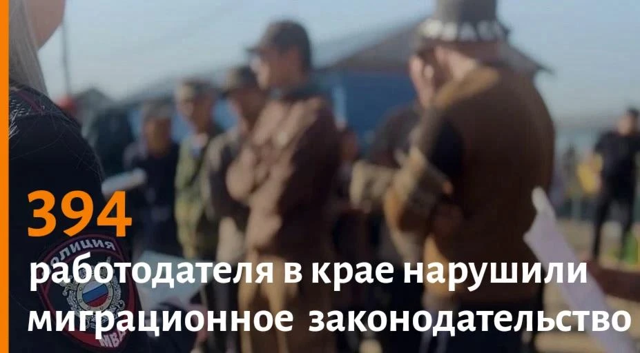 Предприниматели в Красноярске продолжают незаконно нанимать мигрантов и платить за это ...