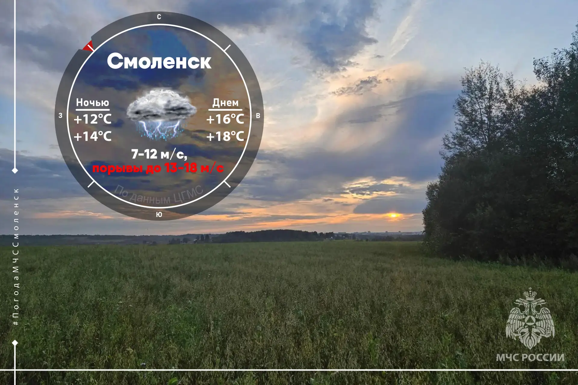 Снова грозы и дожди