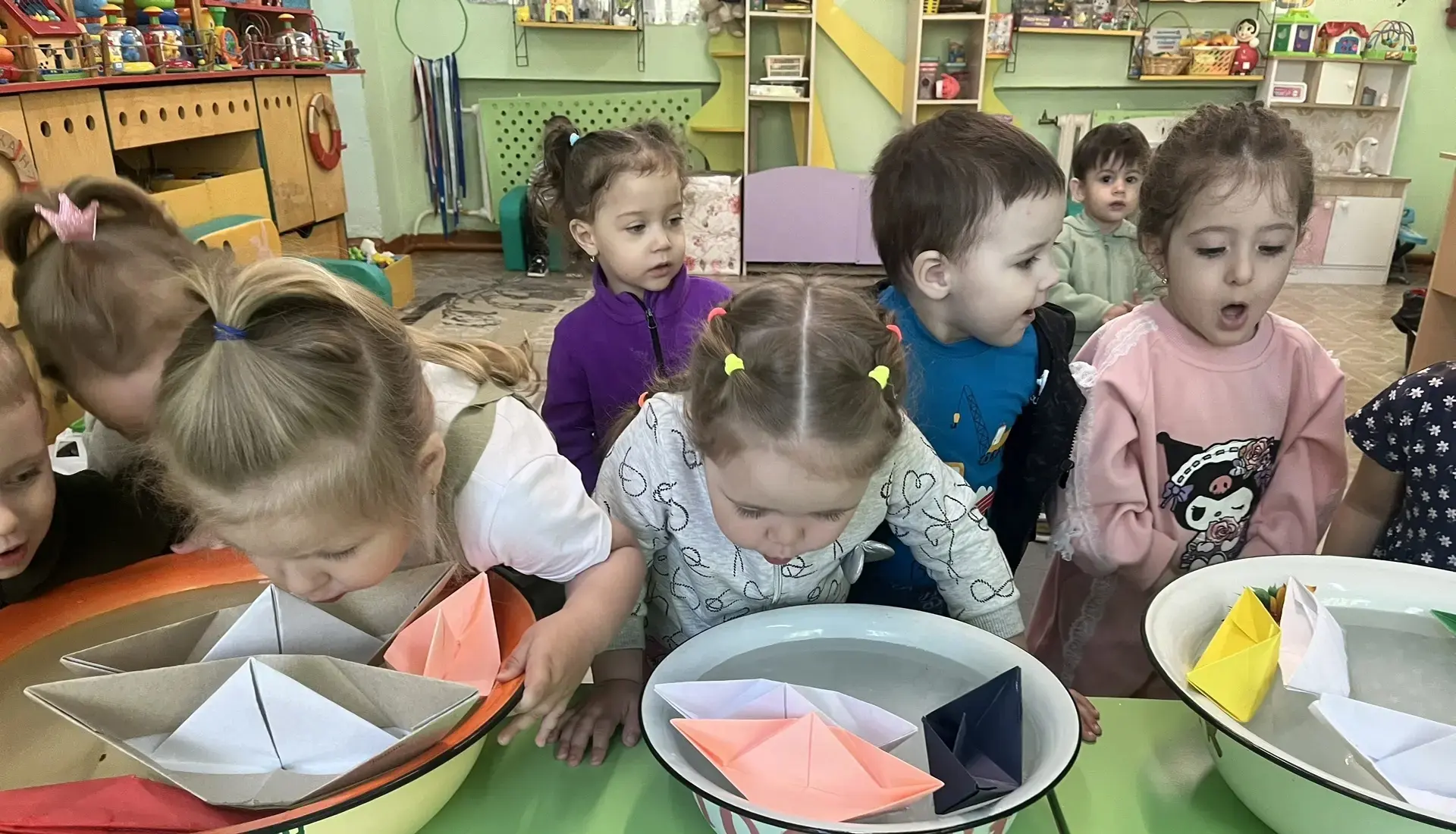 В группе раннего возраста мадоу д/с 8 г. Сковородино прошло игровое упражнение «Плыви, кораблик».

 