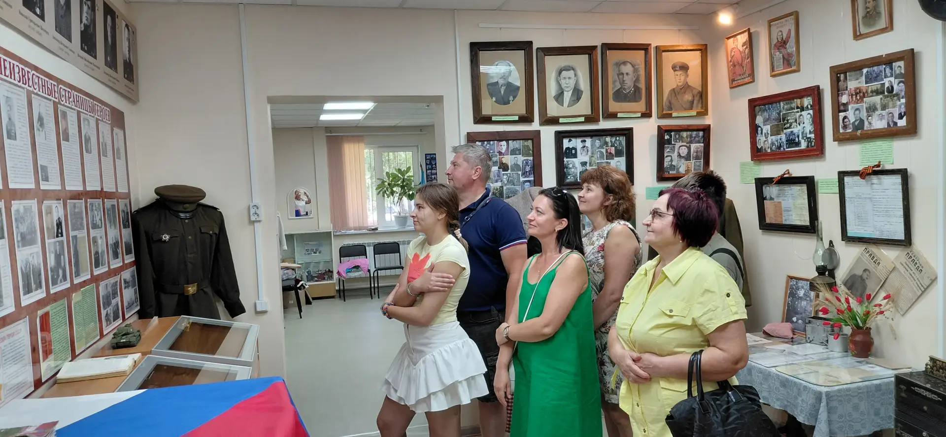 Прошедшая неделя была богатой на посещения: в музей пришли туристы из Нижнего Новгорода...