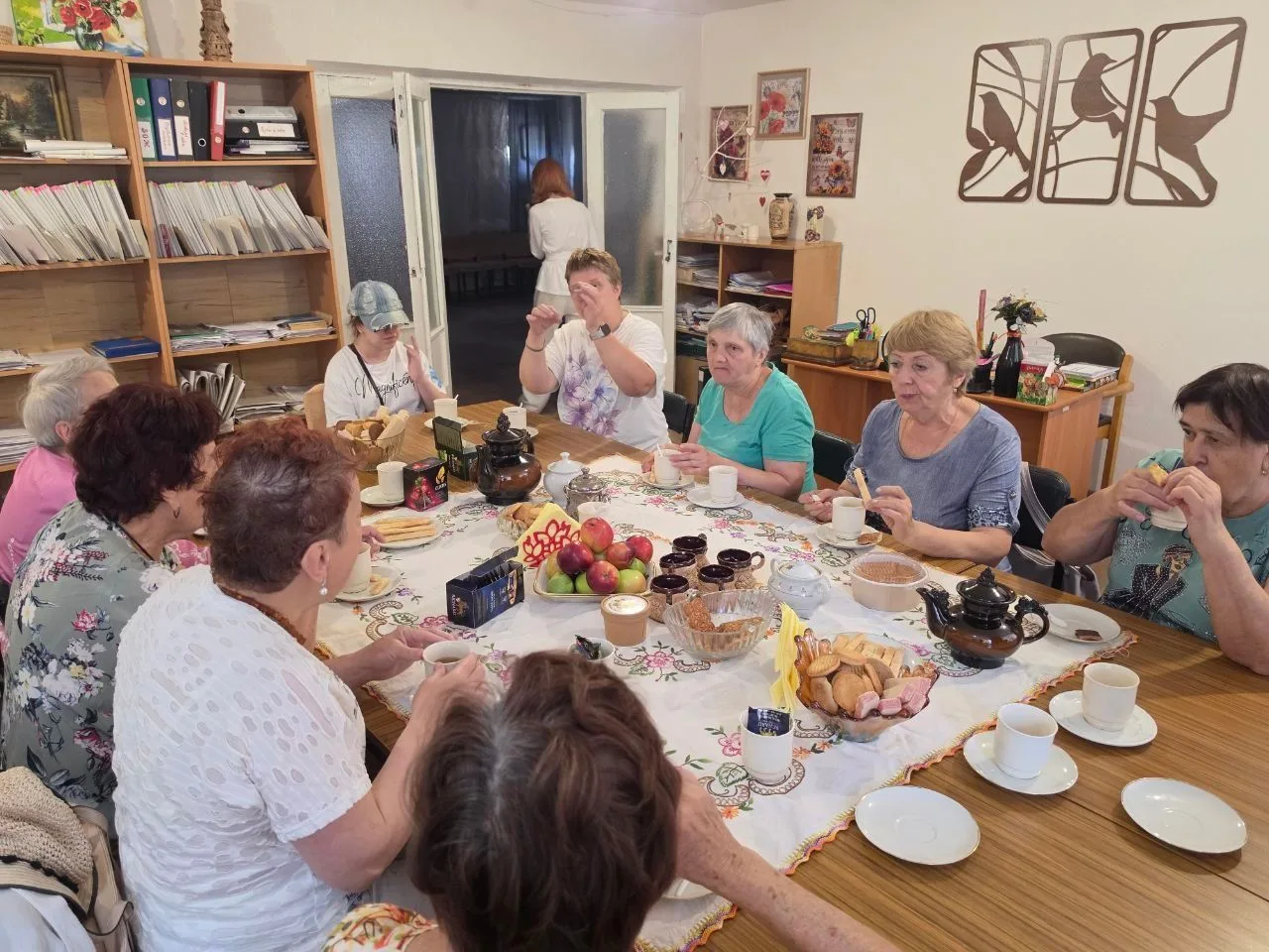В ГБУСО ЦСОН Киевского района города Донецка в рамках программы « Старшее поколение» дл...
