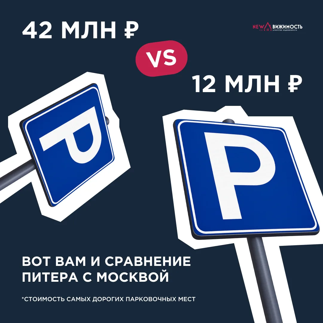 🅿️ Новый уровень роскоши: в Москве появилось парковочное место стоимостью 42 млн ₽.   Речь не о квар