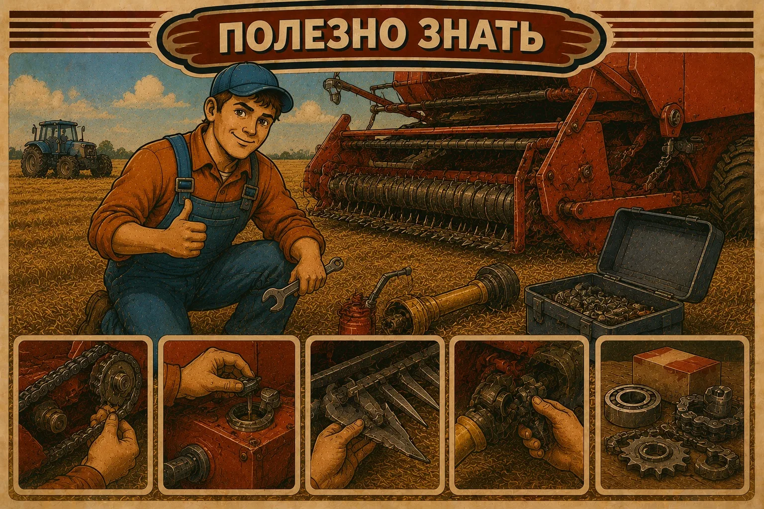 Готовим технику к следующей неделе уборки