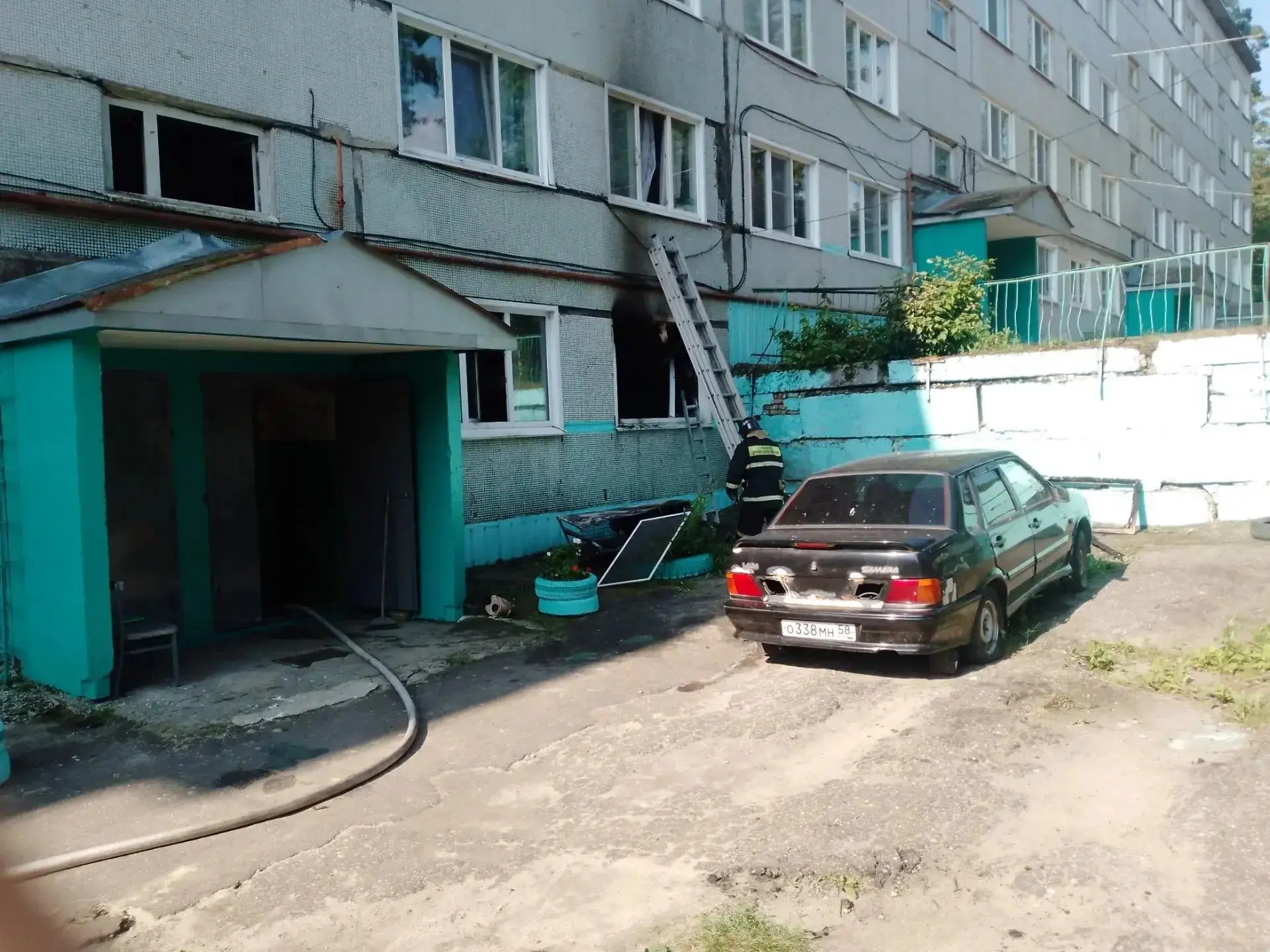03 июля 2026 года в 07:25 в ПСЧ № 52 ГУ "ППСЦ" поступило сообщение о возгорании на ул. ...