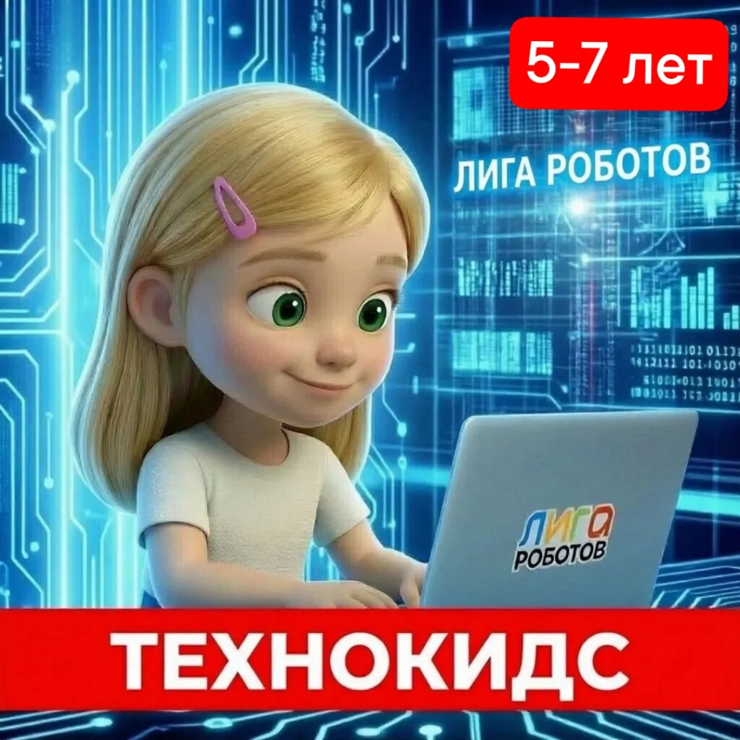 «Технокидс»: курс для детей — освоить  компьютер и готовимся к школе, для детей возраста 5-7 лет   �