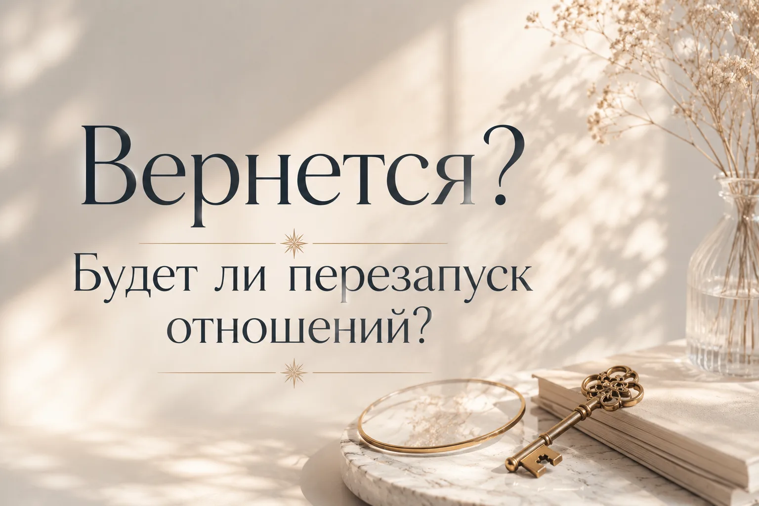 Можно ли войти в одну реку дважды?

Вопрос, который женщины задают себе каждый раз, когда бывший вдр