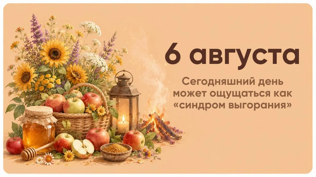 СОВЕТ ДНЯ ➡️ 6 АВГУСТА