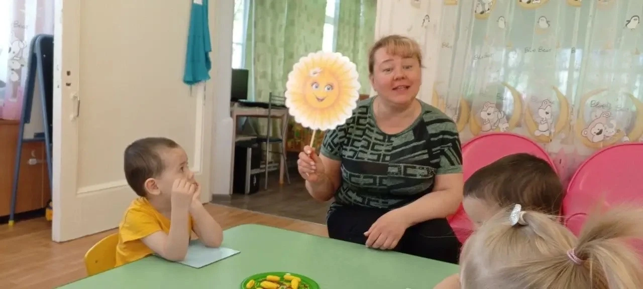 Солнышко на ладошке! ☀️