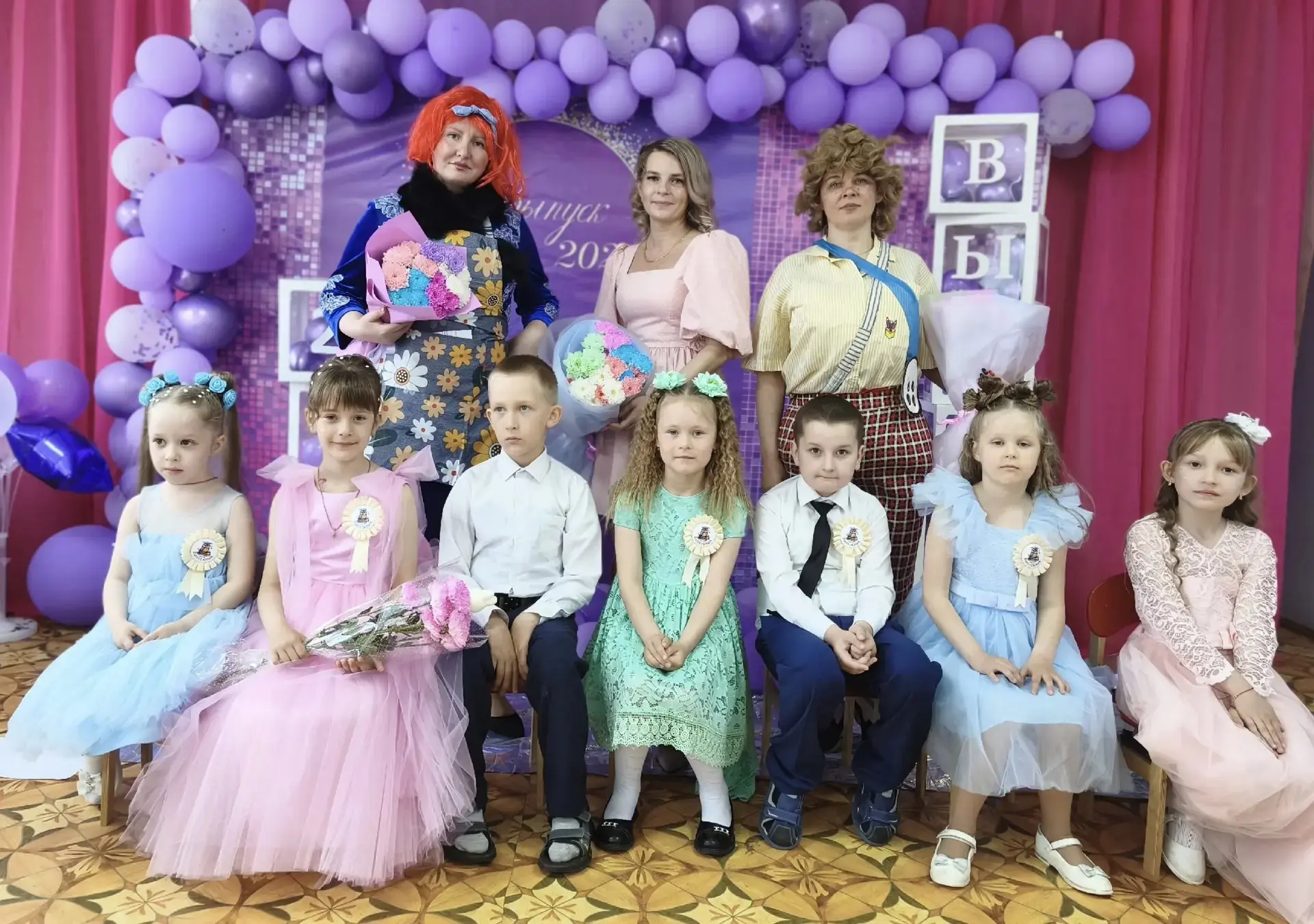 ✨Сегодня в детском саду д. Овсище прошел Выпускной бал для детей подготовительной группы. Выпускной 