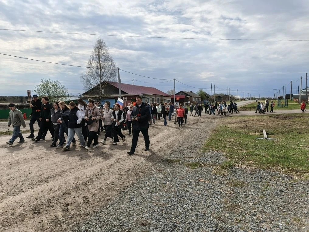 Сегодня, в день Великой Победы, в Новокривошеинском сельском поселении традиционно прош...