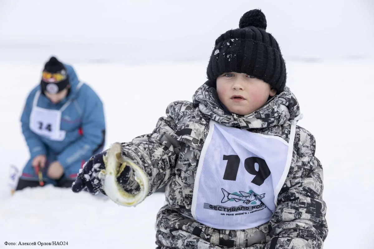 🐟Только представьте: корюшка, зимняя рыбалка и настоящий русский Север.  А вот участникам VIII фести