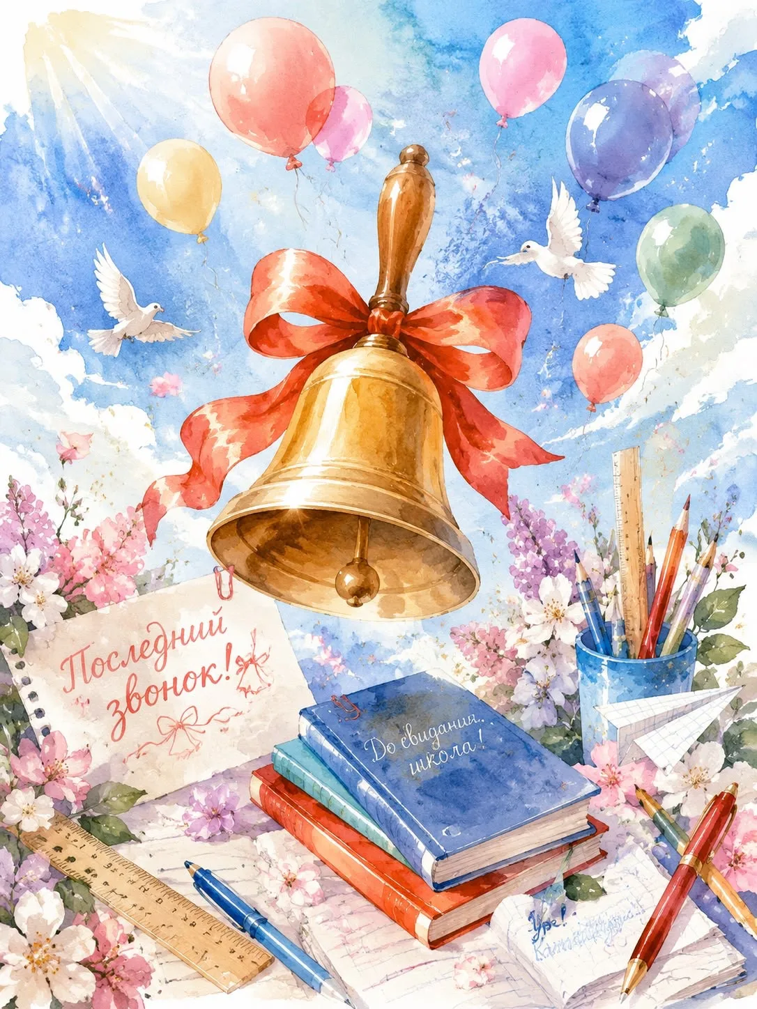 🎉 Последний звонок для 9-х и 11-х классов