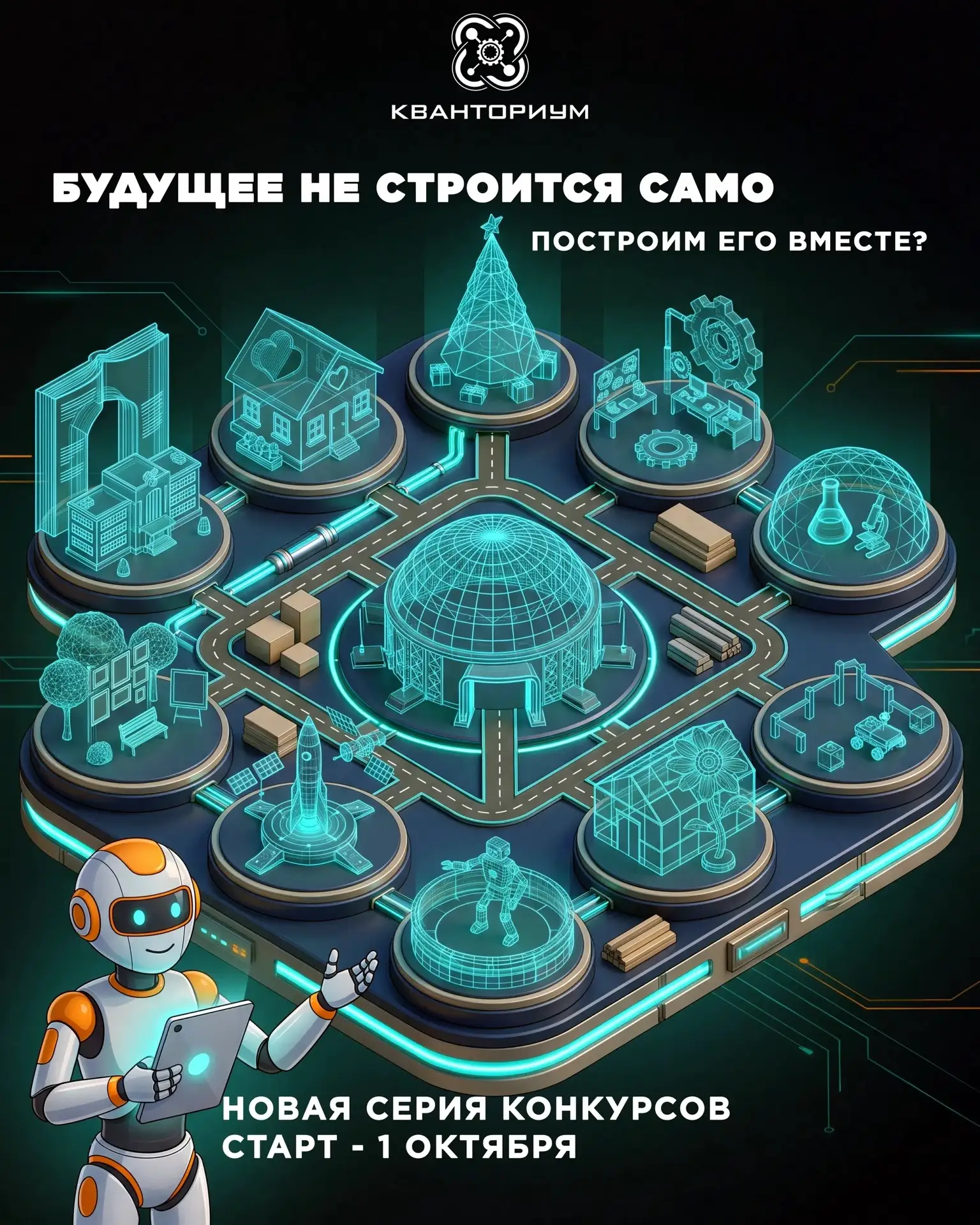 Будущее не строится само. Построим его вместе?