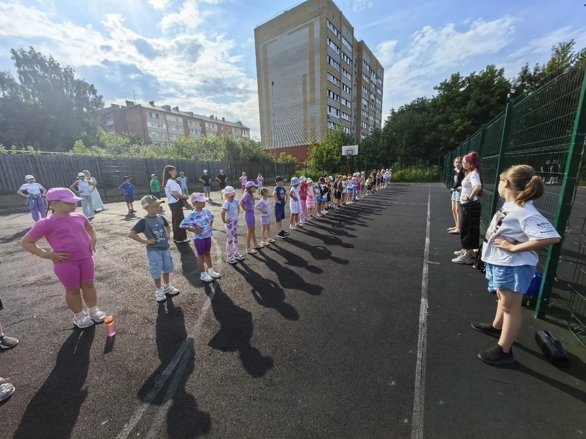 💫Активный вторник! 

Сегодняшний день в нашем школьном лагере получился насыщенным и познавательным