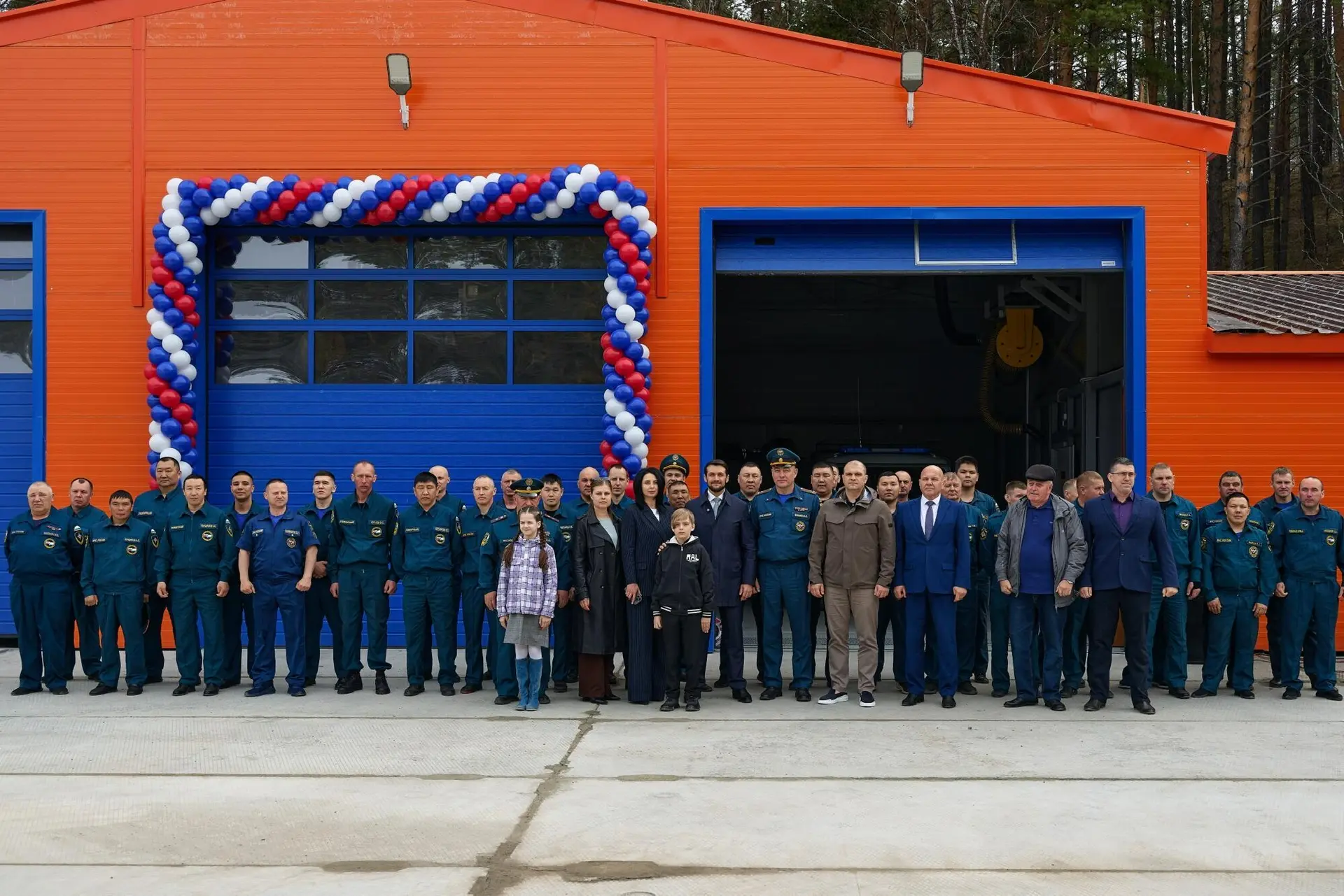 🚒Безопасность жителей и гостей Республики Алтай стала надёжнее: в селе Манжерок торжес...