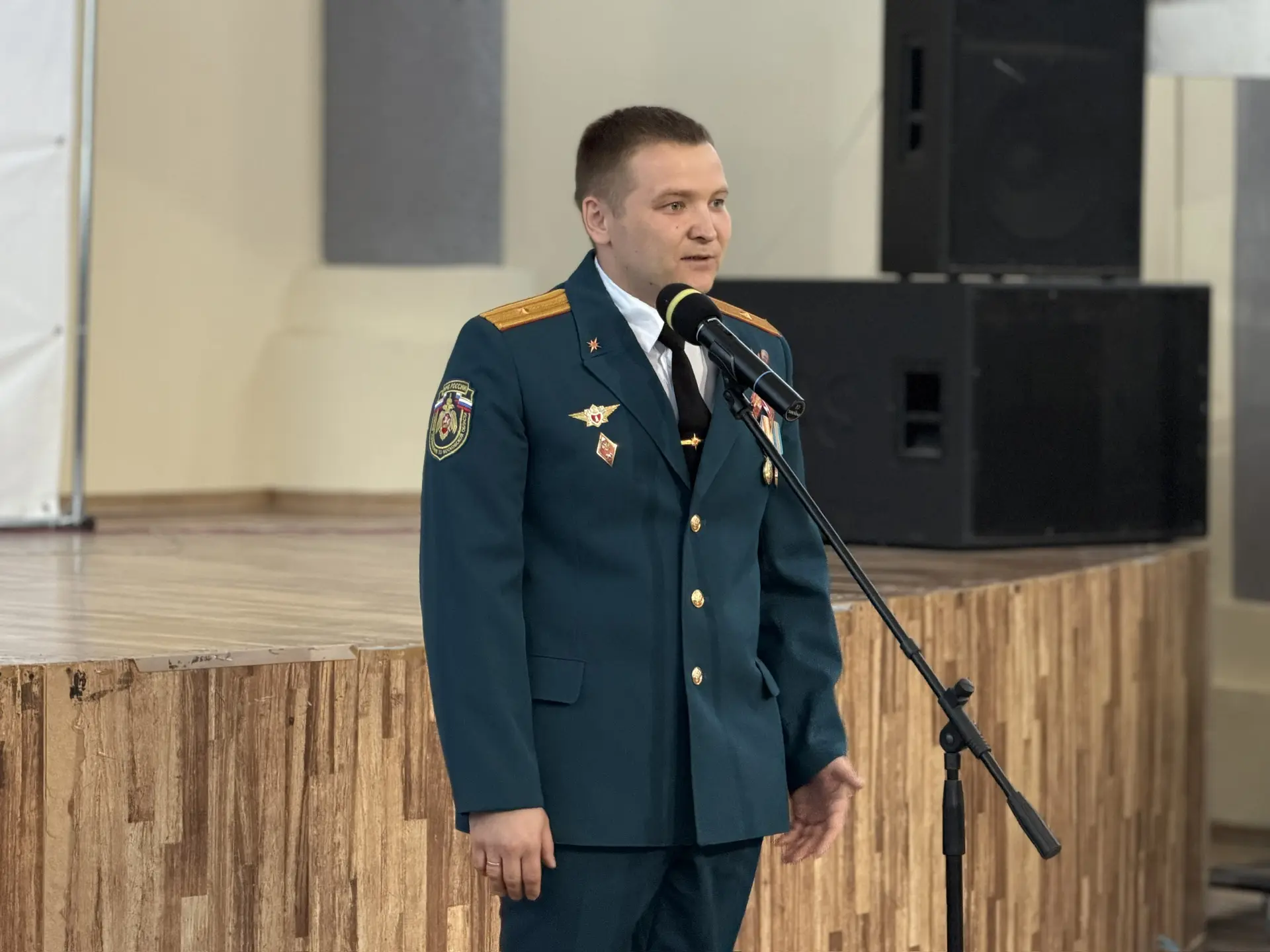 В Можайском культурно-досуговом центре торжественно отметили 377-ю годовщину образования пожарной ох