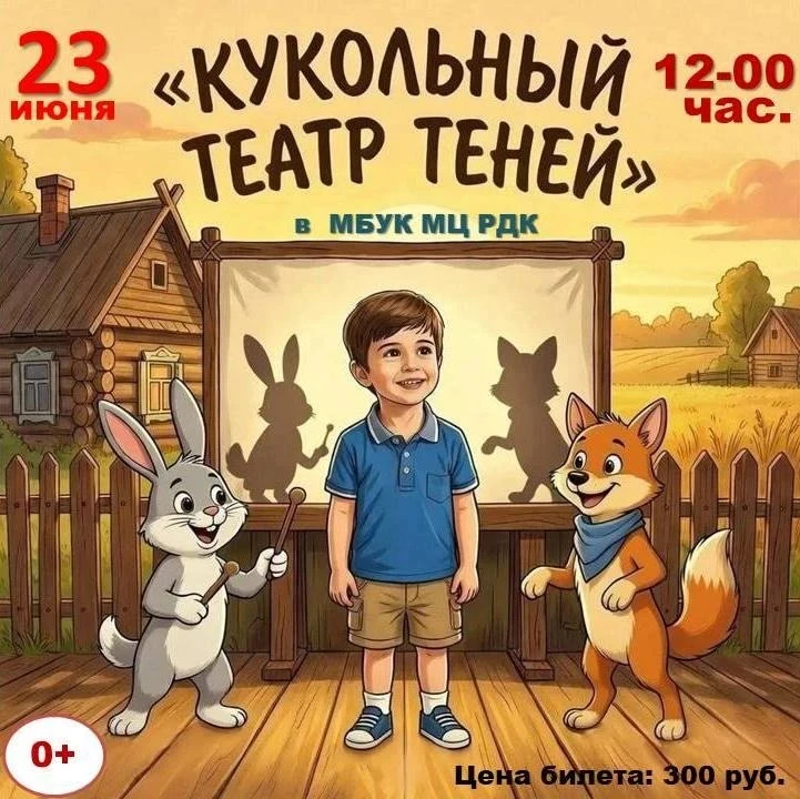 ПРИВЕТ! ПРИВЕТ! ПРИВЕТ! 🐰🦊Вас приветствует первый и единственный в России КУКОЛЬНЫЙ ТЕАТР ТЕНЕЙ!
�