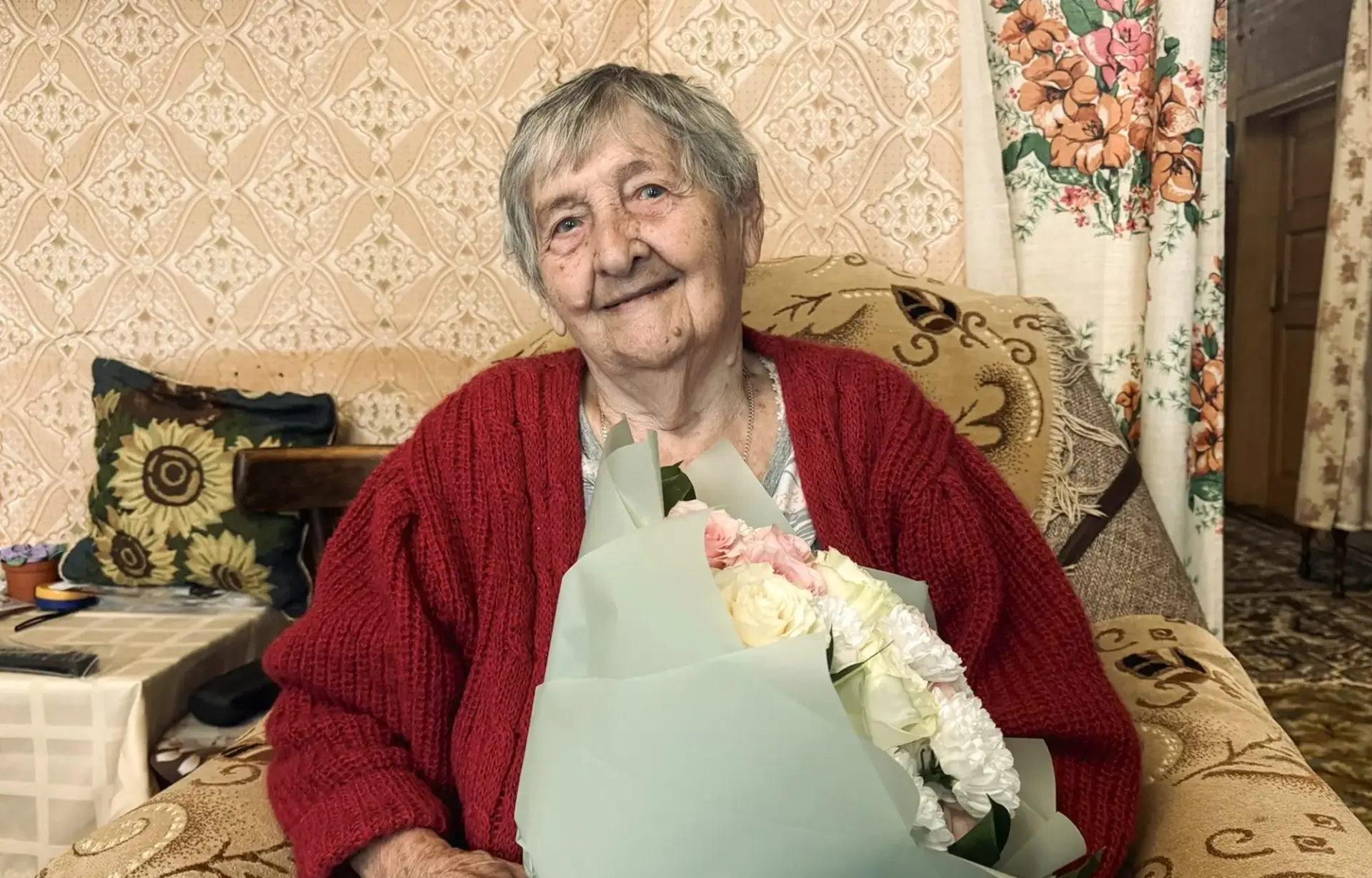 101 год исполнился труженице тыла Вере Григорьевой из Твери