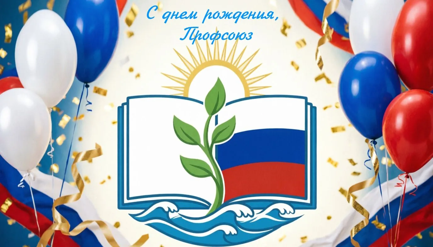 🎉 С Днём рождения, Общероссийский Профсоюз образования! 🎉
