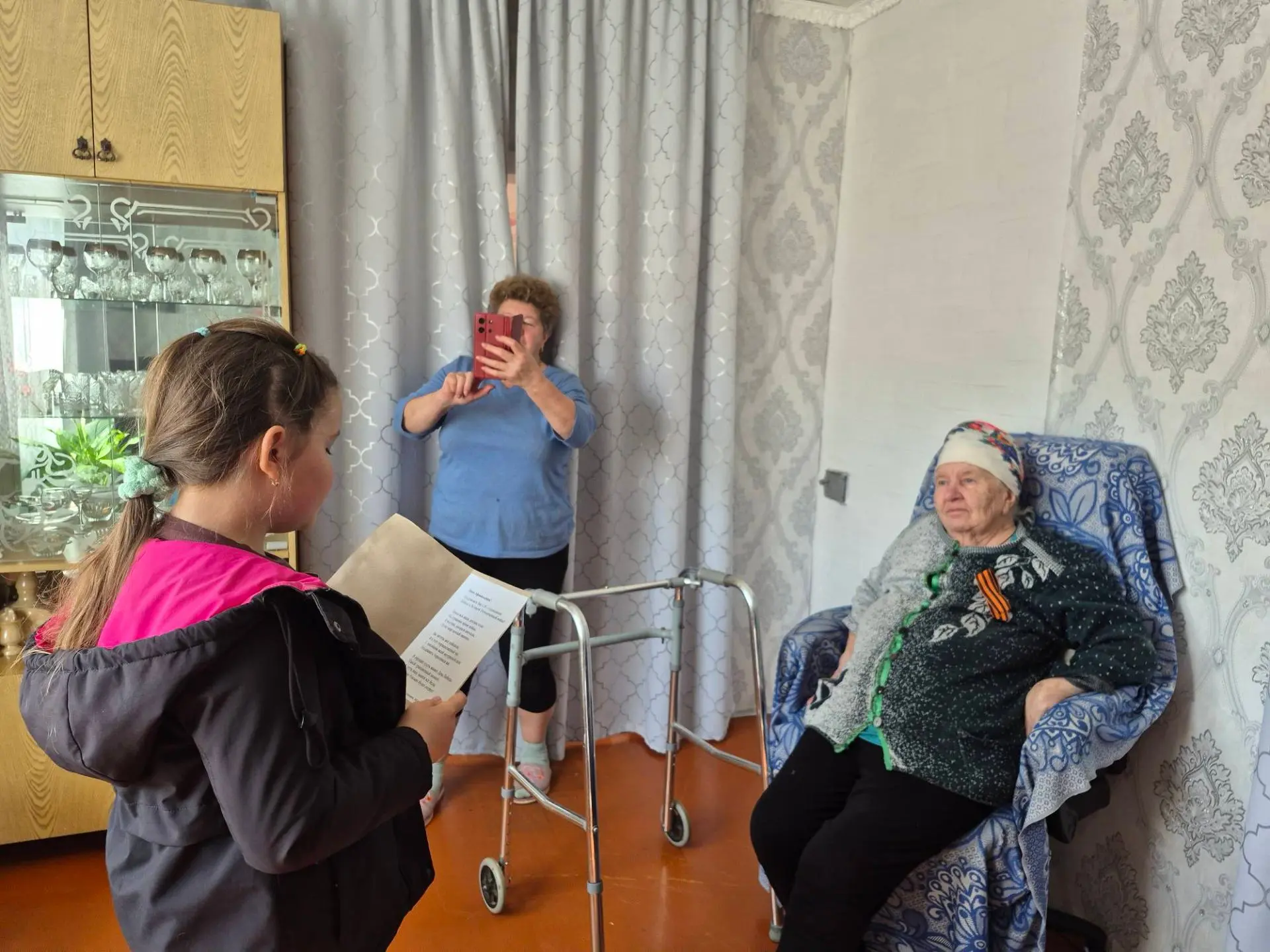 ⭐⭐Акция «Поздравление детей войны и родителей участников СВО».
7 мая, в преддверии великого Дня Побе
