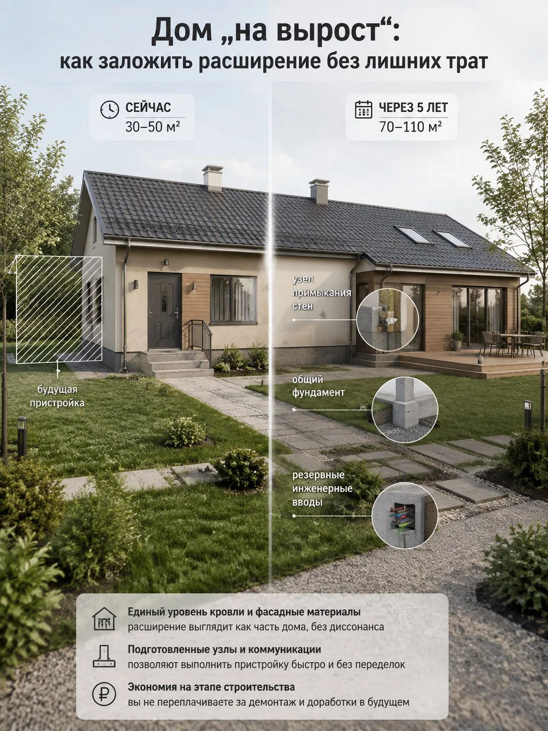 🏠 Дом «на вырост»: проектируем с запасом на будущее