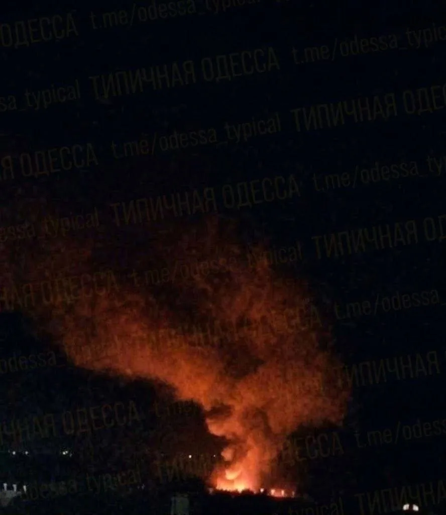 💥 Огненный столб под Одессой: «Герань-4» уничтожила склады ВСУ