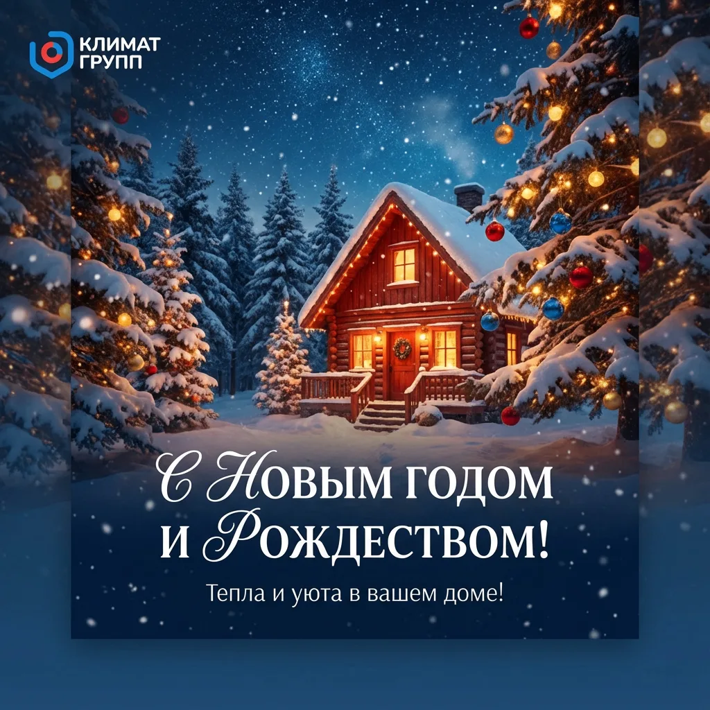 С наступающим Новым годом и Рождеством!