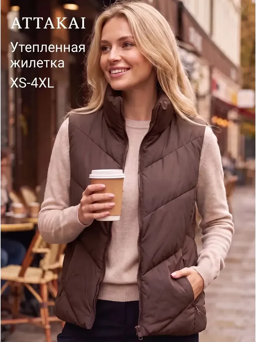 Жилетка утепленная. 🔥 1 007 ₽. https://www.wildberries.ru/catalog/1051561953/detail.as...