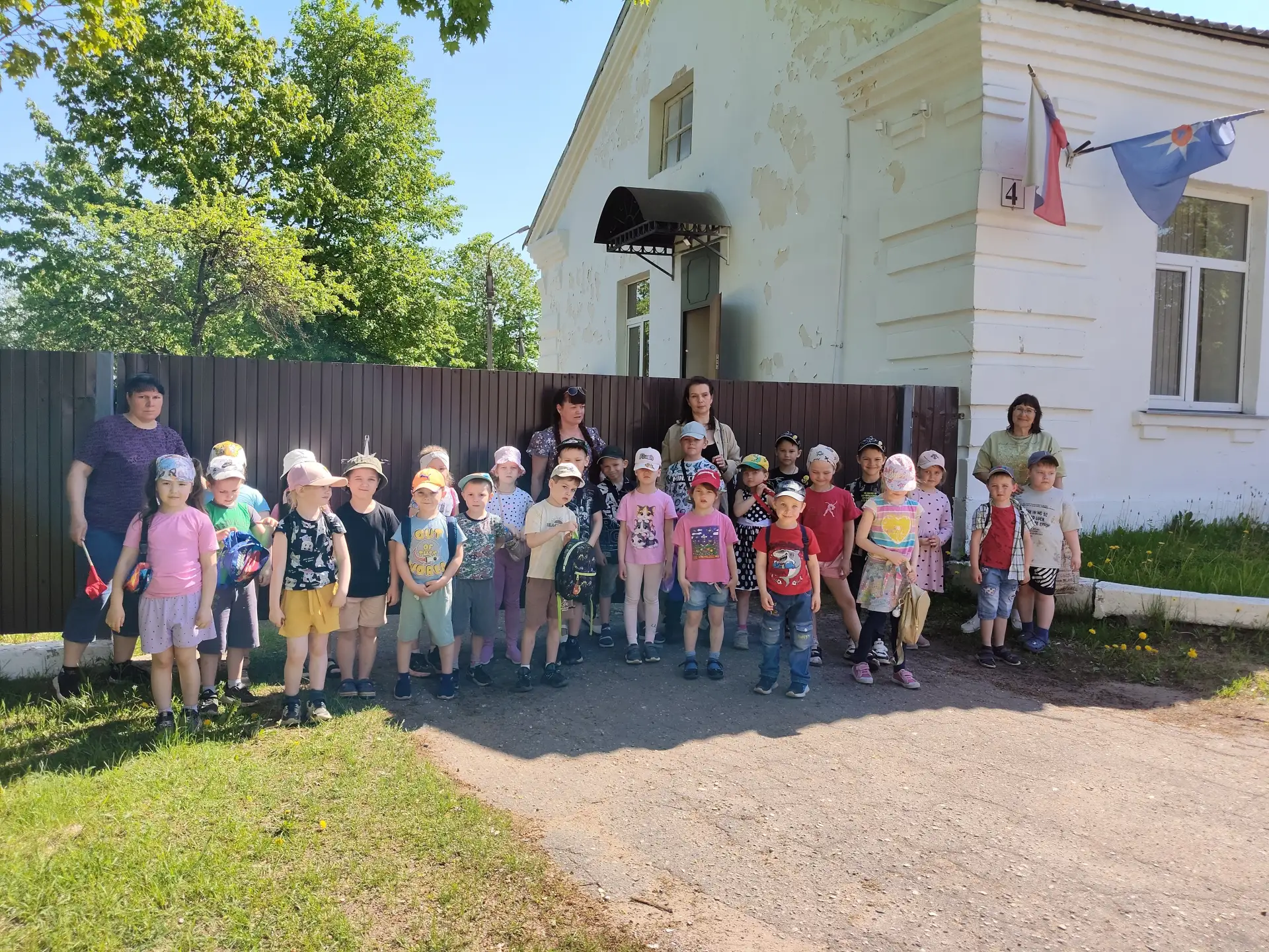 Экскурсия в пожарную часть №39 п. Максатиха.
